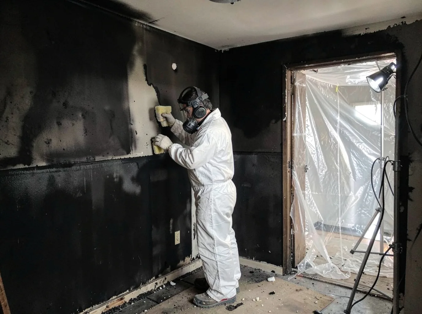 Fire Damage Restoration company in Emmett, MI